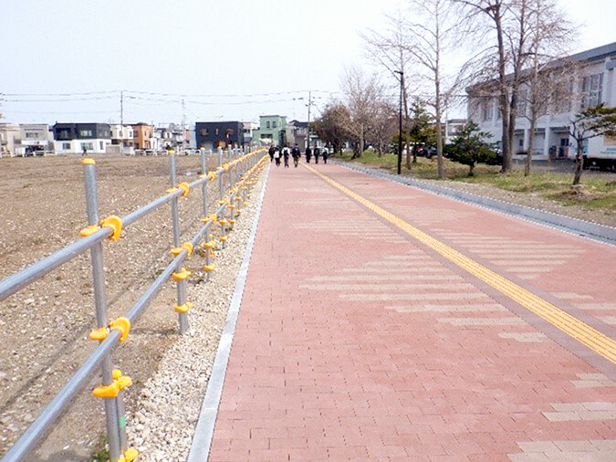 歩行者専用道路設計