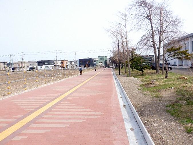 歩行者専用道路設計
